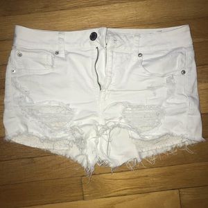 American Eagle high rise shorts